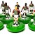 Subbuteo Andrew Table Soccer Fluminense 2011-12 on Classic Hasbro Bases